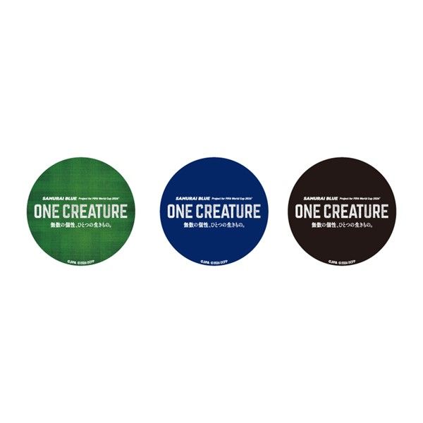 缶バッジセット【ONE CREATURE】